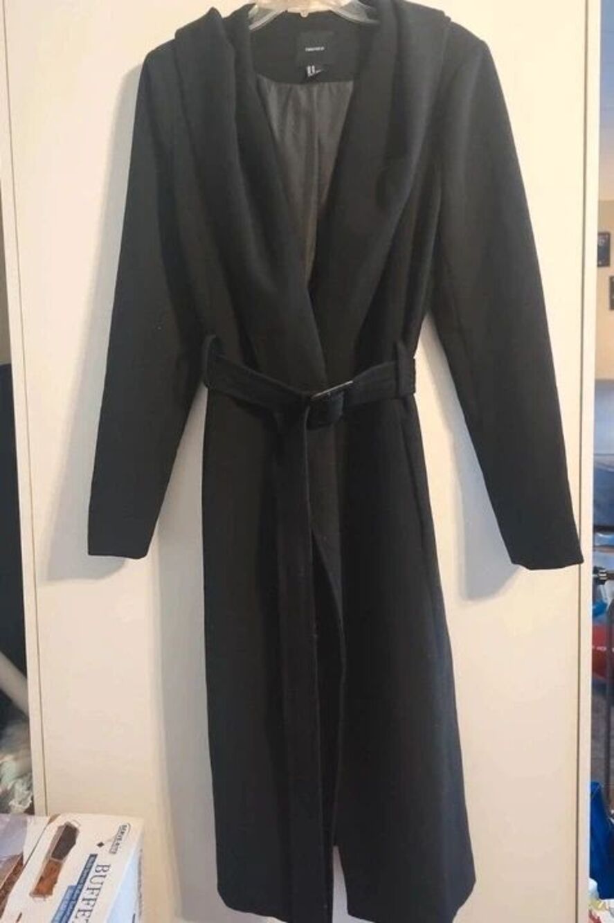 Forever 21 long Trench Coat- Med